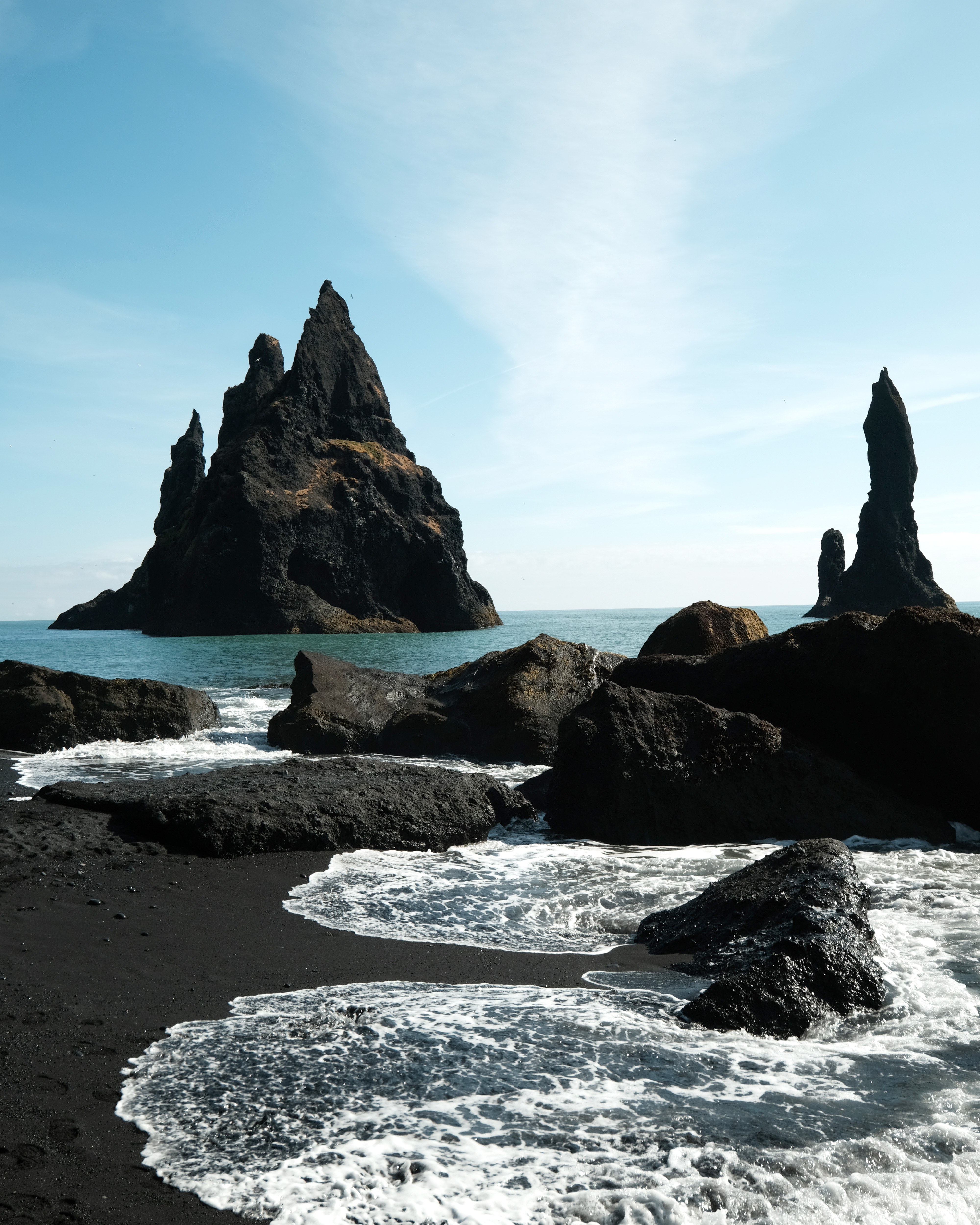 Iceland Black Sand Beach