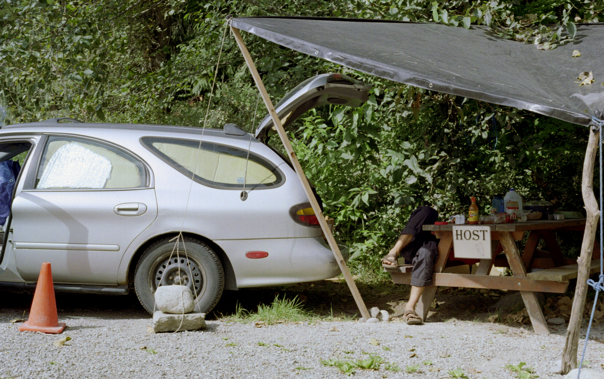 Sleeping Campground Host